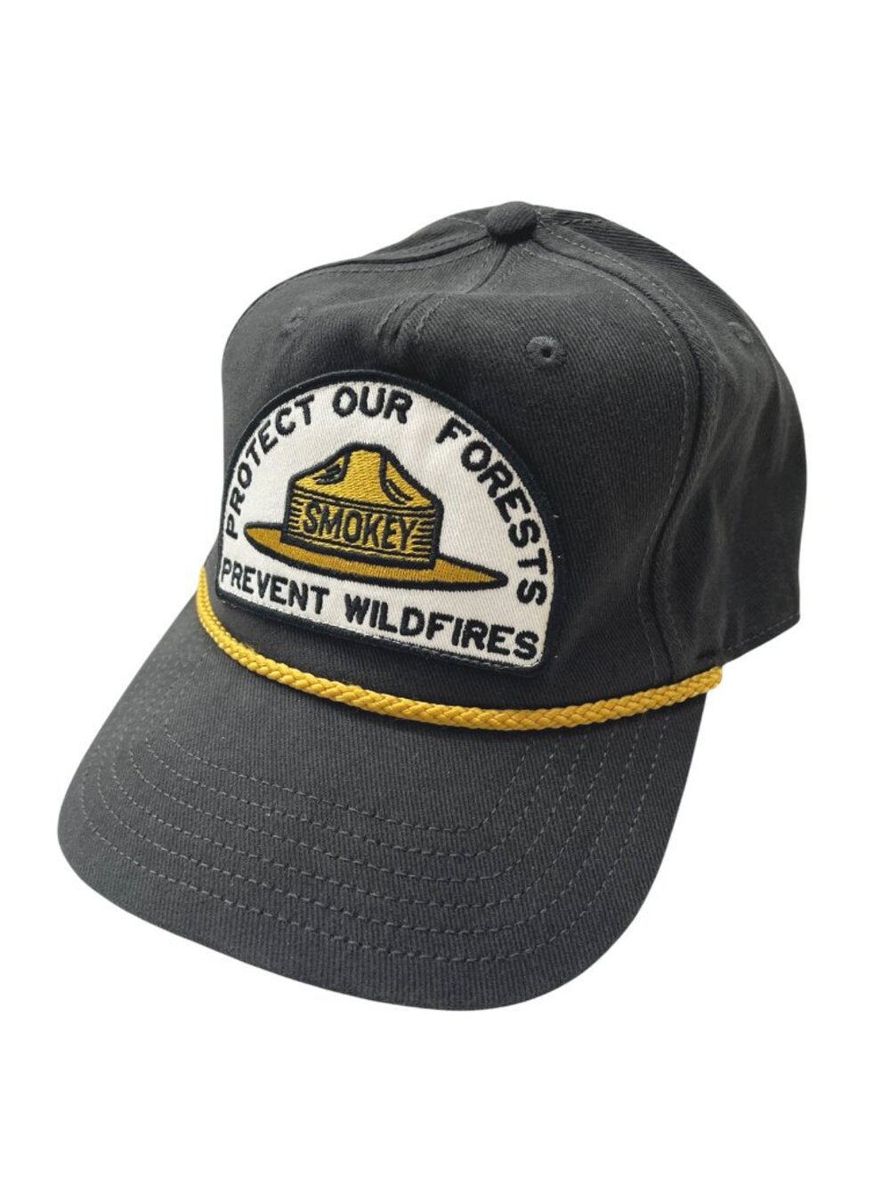 NWOT Smokey Bear Cap Protect Our Forests Prevent Wildfires Ranger Hat Patch